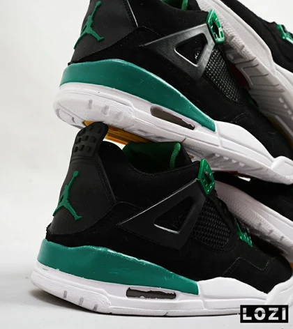 کتانی مردانه مشکی Nike air jordan 4