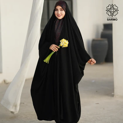 چادر عربی کرپ اندونزی