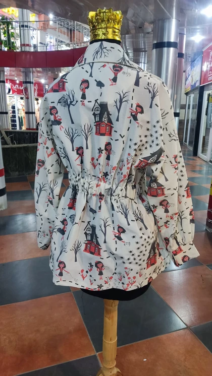 مانتو اسپورت کمر کش کد 440