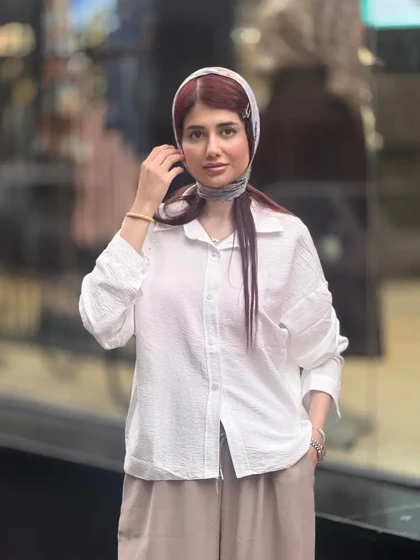 شومیز سیلک نازان