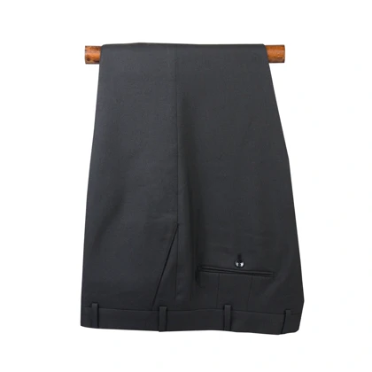 کت و شلوار دو دکمه ذغالی تیره