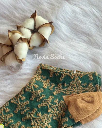 جوراب مچی طرح سنتی طرح 1