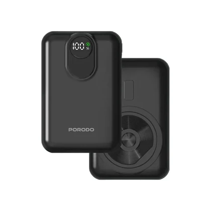 پاوربانک 20000 میلی آمپر مگسیف پرودو مدل PORODO PDPBFCH099BK