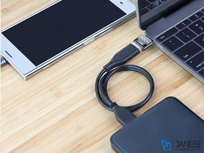 مبدل یو اس بی به تایپ سی راک Rock CA03 USB AF To Type C Adapter