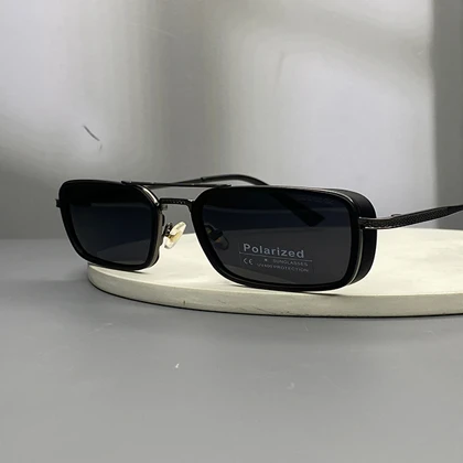 عینک آفتابی کررا با فریم کائوچو و فلز و لنز پلی‌کربنات پلاریزه UV400 Carrera Hybrid Polarized