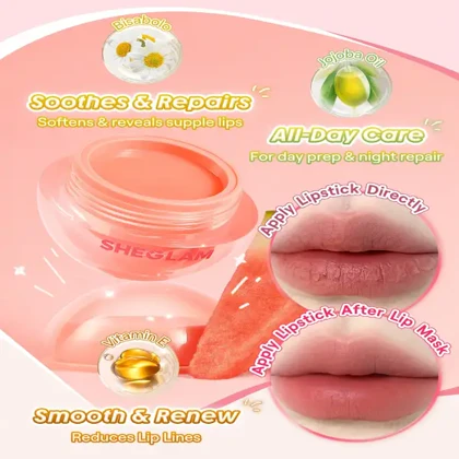 ماسک لب شب شیرین‌خواب شیگلمSheglam