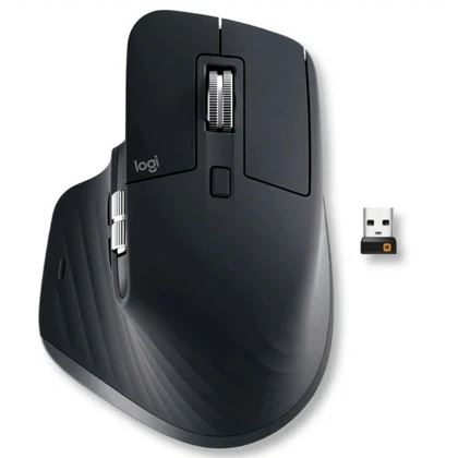 ماوس بی سیم لاجیتک Logitech مدل MX Master 3S با طراحی ارگونومیک