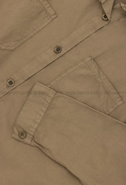 شومیز 2جیب لینن کد1005098