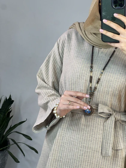 مانتو کفتان لینن پریا