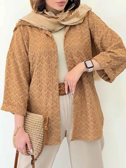 شومیز طرح لوزی سیما