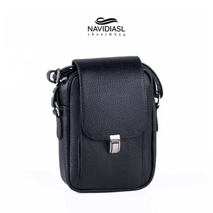 کیف مردانه تمام چرم طبیعی کد 9502015