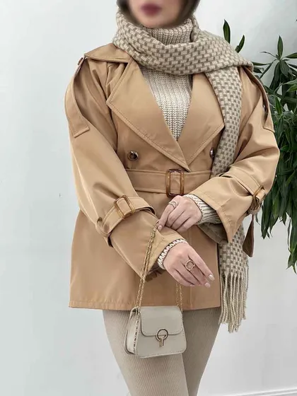 بارانی چهاردکمه متینا
