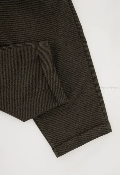 شلوار فوتر کج راه پشت کش کد1004946