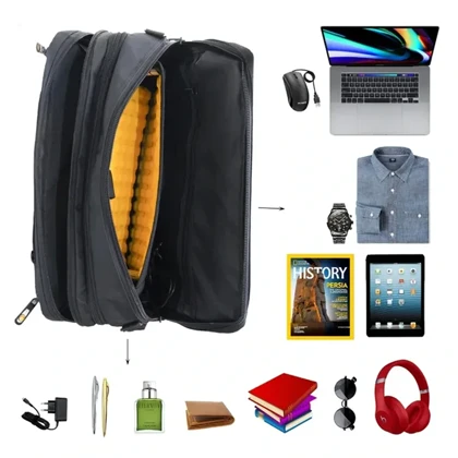 کیف سه کاره کاترپیلار مدل CATTERPILLAR - CAT3078 قابل تبدیل به کوله