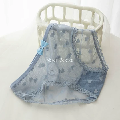 شورت توری قلبی ( مناسب برای سایز 38 الی 42)