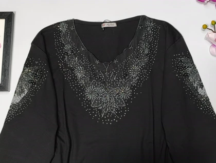 شومیز گیپوردار مدل مهگل کد 50272