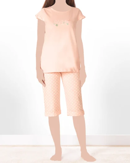 تیشرت و شلوار شکوفه زنانه