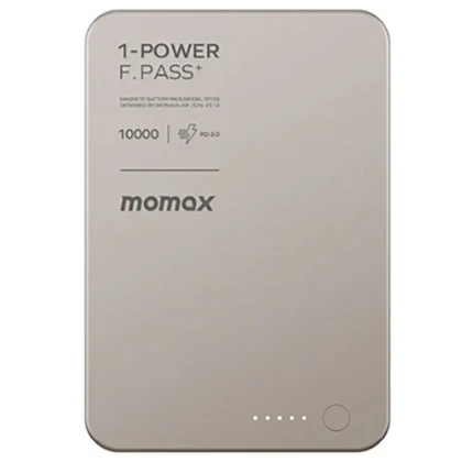 پاور بانک 10000 تایپ‌سی 30 وات مومکس Momax IP158 با قابلیت اتصال مگنتی به گوشی