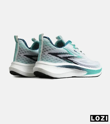 کفش کتانی مردانه و زنانه سفید سبز GENERIC All Run مدل 7850