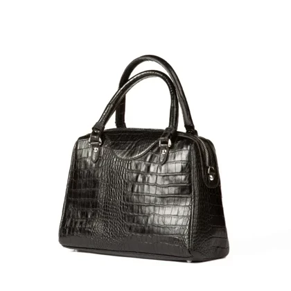 کیف زنانه چرم طبیعی (زیپ‌دار)