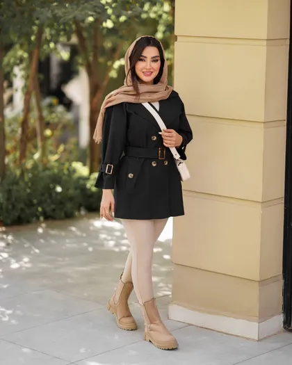 بارانی مدل کوتاه 4دکمه کد 102
