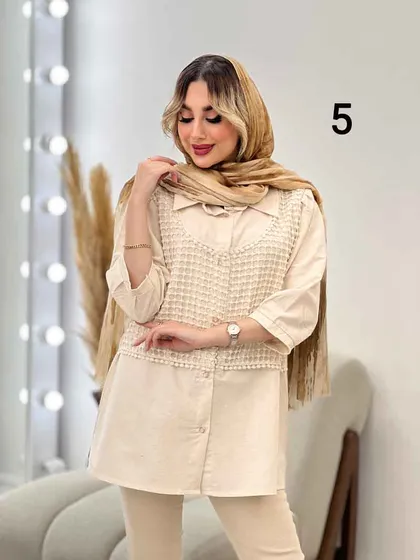 شومیز ترکیبی بهار