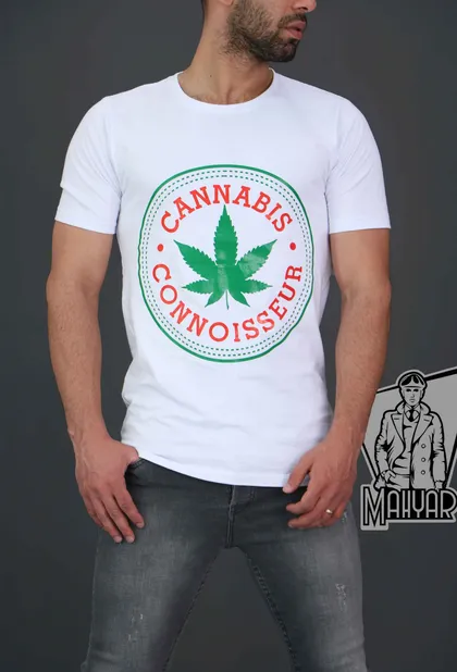 تیشرت آستین کوتاه CANNABIS