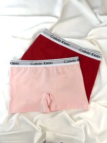 شورت نخی پادار کش پهن کلوین L و XL کد 20871024