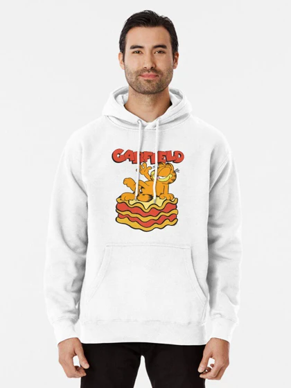 هودی Garfield | هودی گارفیلد طرح Garfield Lasagna Slice Garfield Pose کد 237819