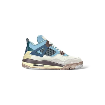 کتانی نایک ایر جردن 4 رترو اسنورلاکس کاستوم Nike Air Jordan 4 Retro Snorlax Custom