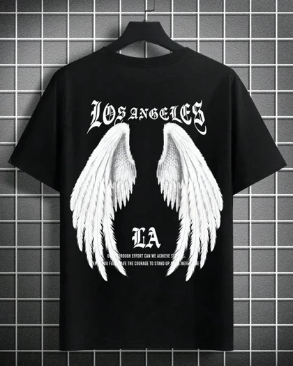 تیشرت نخ پنبه استین کیمینو