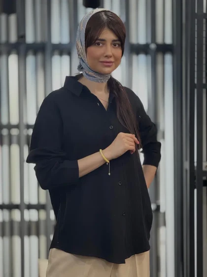 مانتو شومیزی دبل فیس