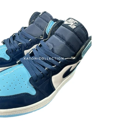 کتانی نایک ایر جردن 1 رترو ساق‌دار ورنی nike jordan 1 retro high og patent bred