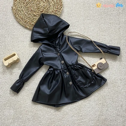 شنل چرم دخترانه 1.5 تا 5 سال