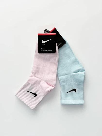 جوراب نیم ساق زنانه نخ پنبه نایکی Nike