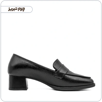 کفش پاشنه‌دار زنانه چرم مدل M1535