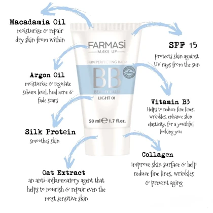 بی بی کرم فارماسی BB Cream FARMASI