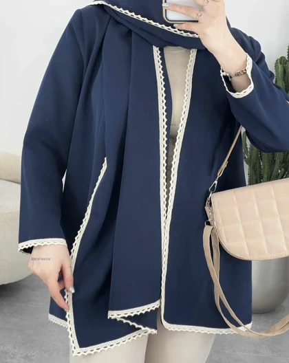 ست کت و شال مزونی (70)کد3528