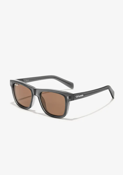 عینک آفتابی دی فرانکلین مدل D.franklin Boyd Dark Grey / Brown