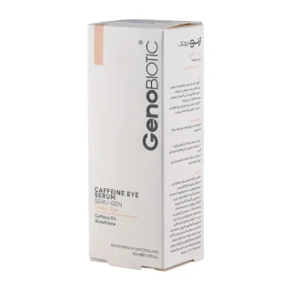 سرم دورچشم حاوی کافئین ژنوبایوتیک Geno Biotic حجم 30 میل