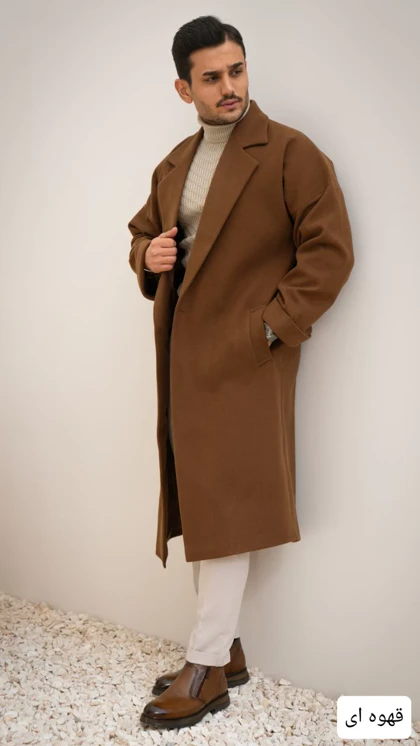 پالتو فوتر تک دکمه_کد4703