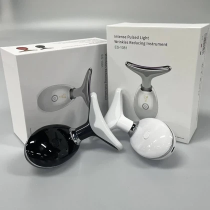 ماساژور گردن و صورت چندمنظوره با نوردرمانی و لیفتینگ تیروس مدل ES1081