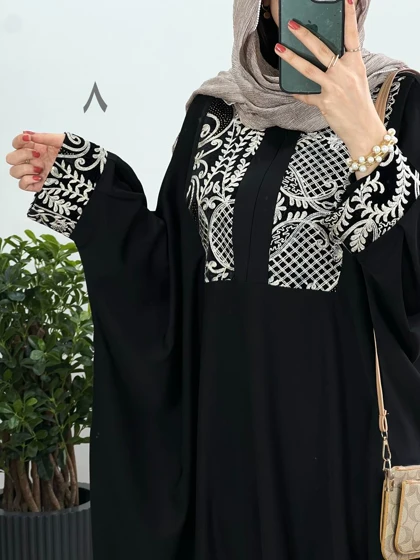 عبای بلند سوزندوزی اسرا 6