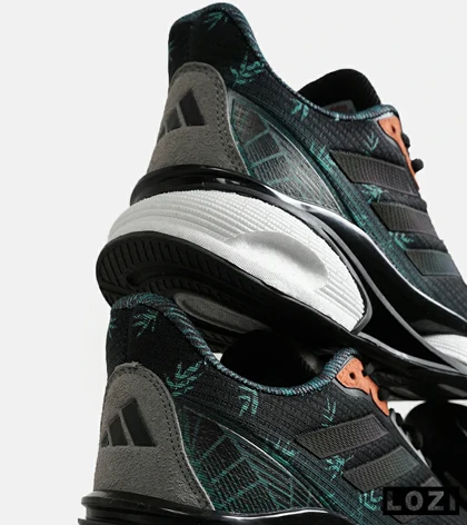 کفش کتانی مردانه و زنانه سبز مشکی Adidas PureBoost v02 مدل 7026