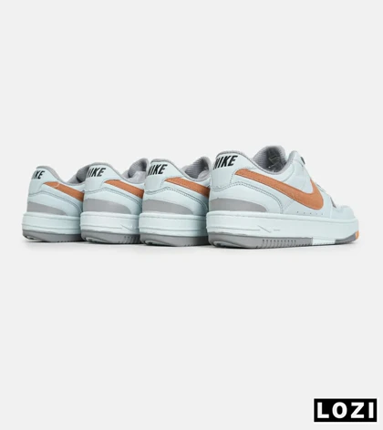 کفش بزرگ پا آبی طوسی نارنجی Nike Gama Force Sail
