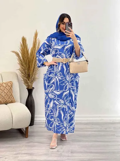 پیراهن بلند جیب پیله
