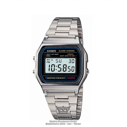 ساعت کاسیو اورجینال نوستالژی Casio A158WA-1DF