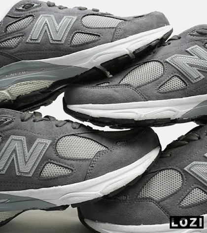 کفش کتانی طوسی NEW BALANCE 990