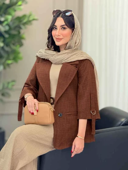مانتو آستین سگک صحرا