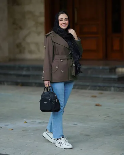 بارانی سانتانا مدل شبنم کد 1289